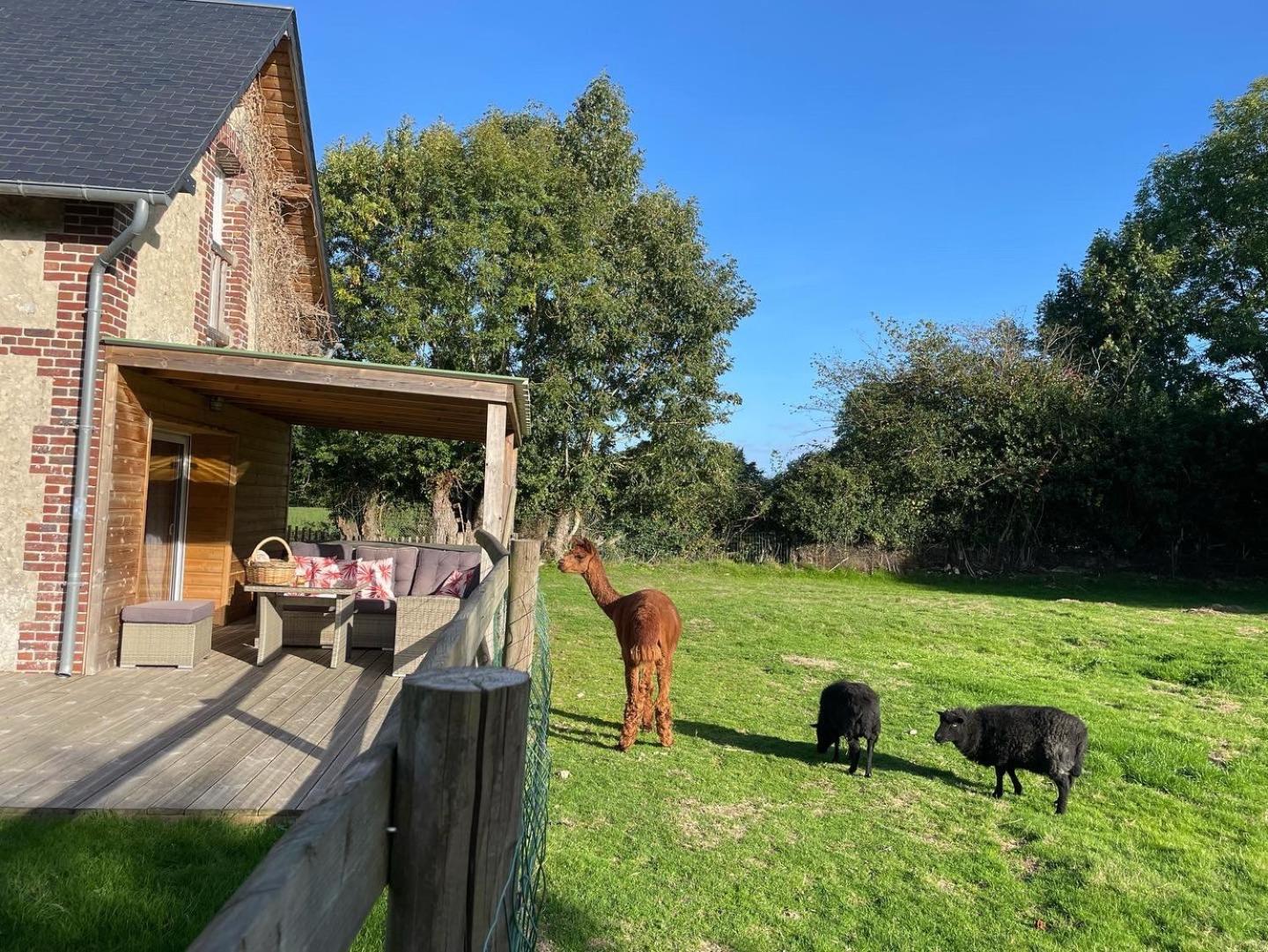 Aux Murmures De La Nature B&B Honfleur Exterior foto